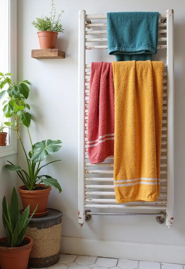 27 Bathroom Ideas Towels That Double As Decor - 8. Colorful Turkish Towels