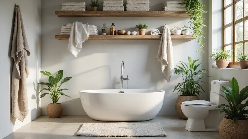 27 Bathroom Ideas Towels That Double As Decor