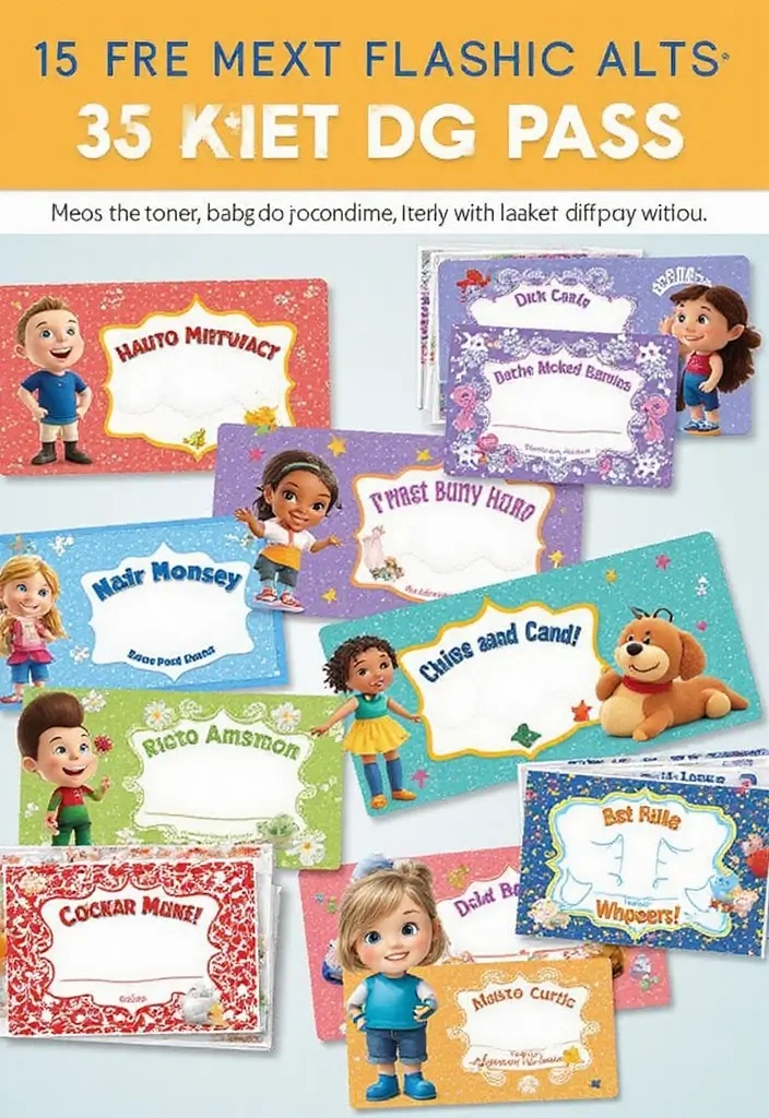 27 Bathroom Pass Ideas That Encourage Hygiene - 15. Fun Character Passes