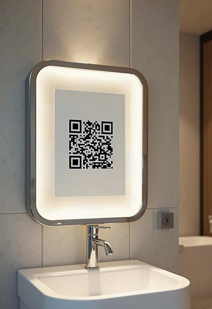 27 Bathroom Pass Ideas That Encourage Hygiene - 21. Interactive QR Code Passes