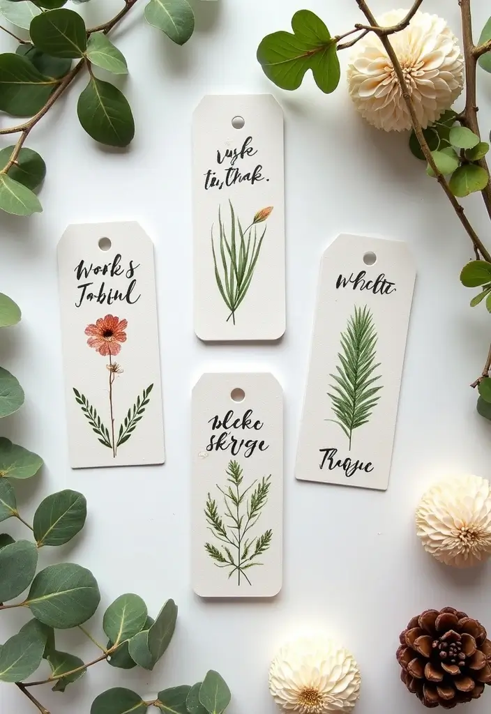 27 Bathroom Pass Ideas That Encourage Hygiene - 8. Nature-Inspired Passes