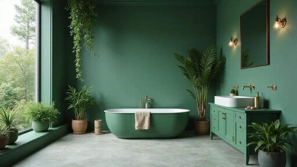 27 Jade Green Bathroom Ideas That Calm The Mind