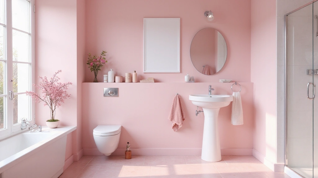27 Pink White Bathroom Ideas That Feel Soft