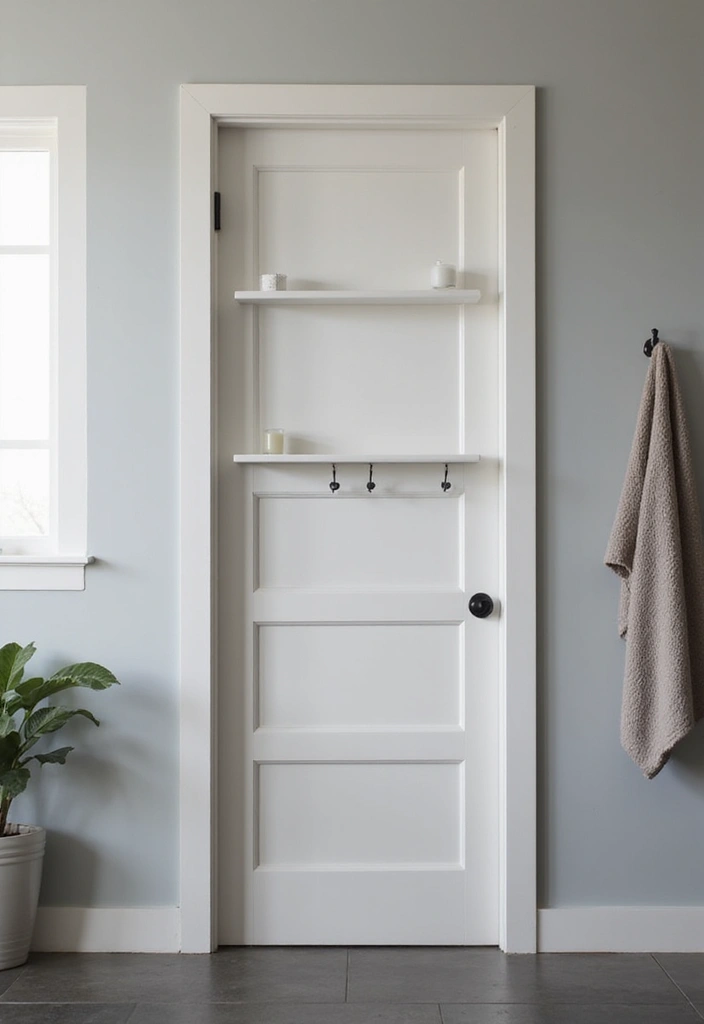 28 Bathroom Door Ideas Indian Style Inspirations - 20. Multi-functional Doors