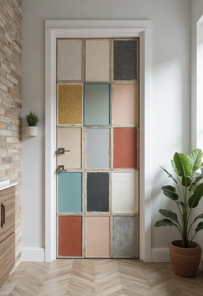 28 Bathroom Door Ideas Indian Style Inspirations - 27. Customizable Panels