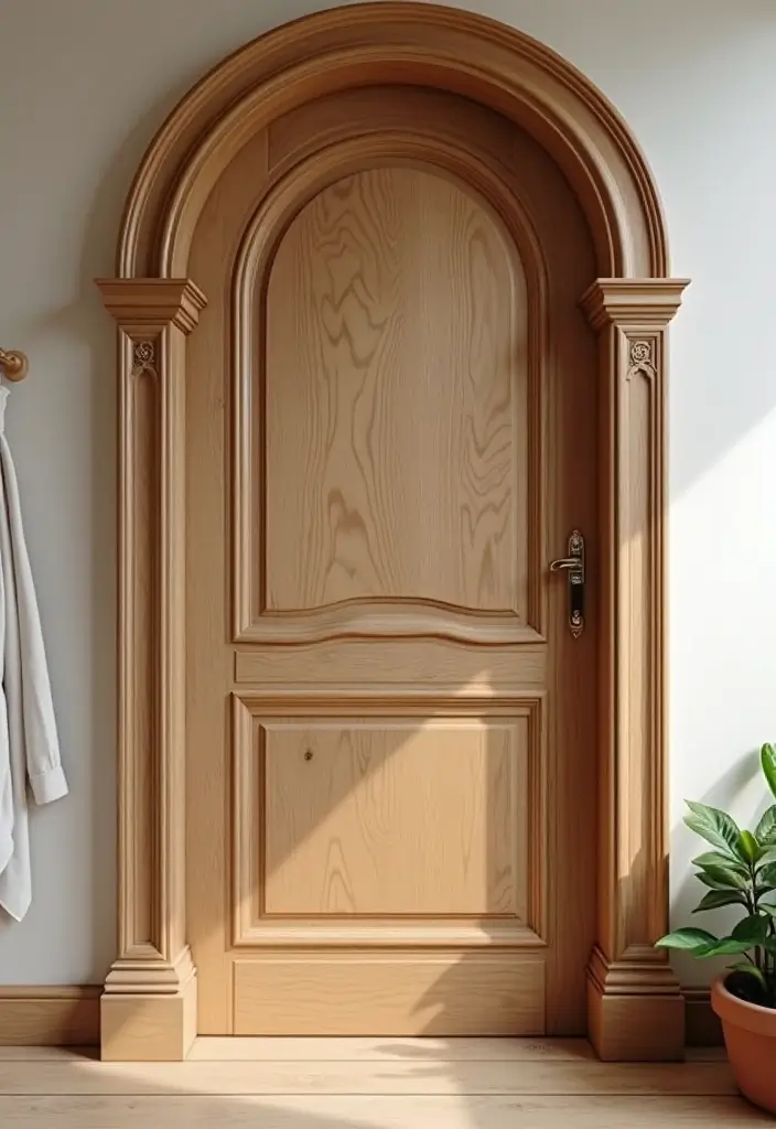 28 Bathroom Door Ideas Indian Style Inspirations - 9. Arch Top Designs