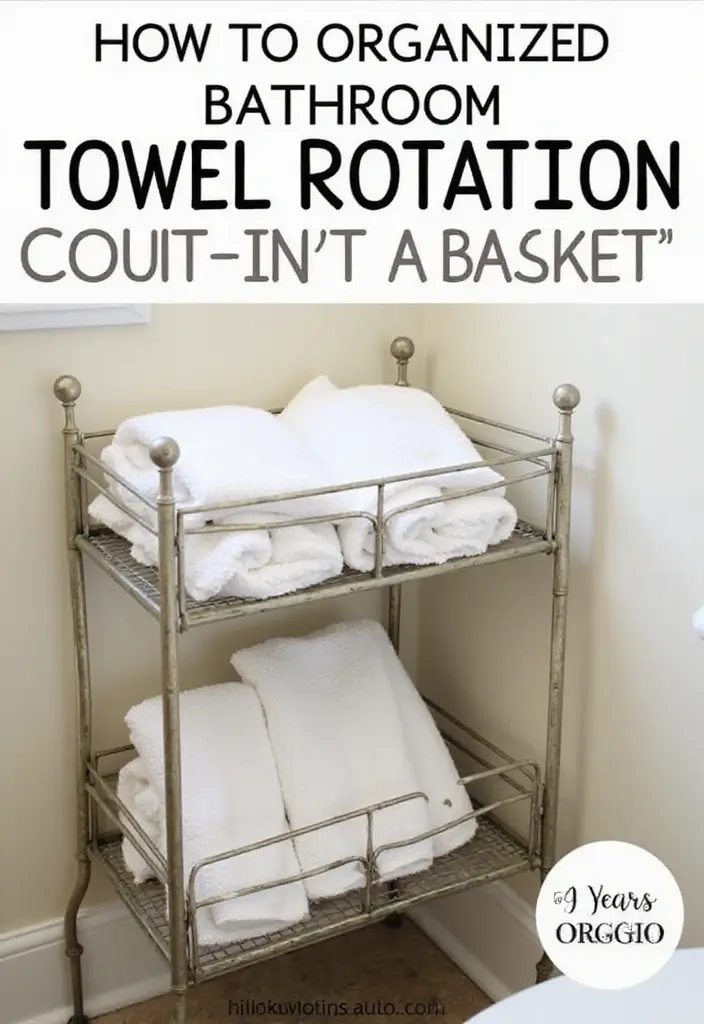 28 Bathroom Hand Towel Ideas That Look Luxurious - 28. Track and Rotate