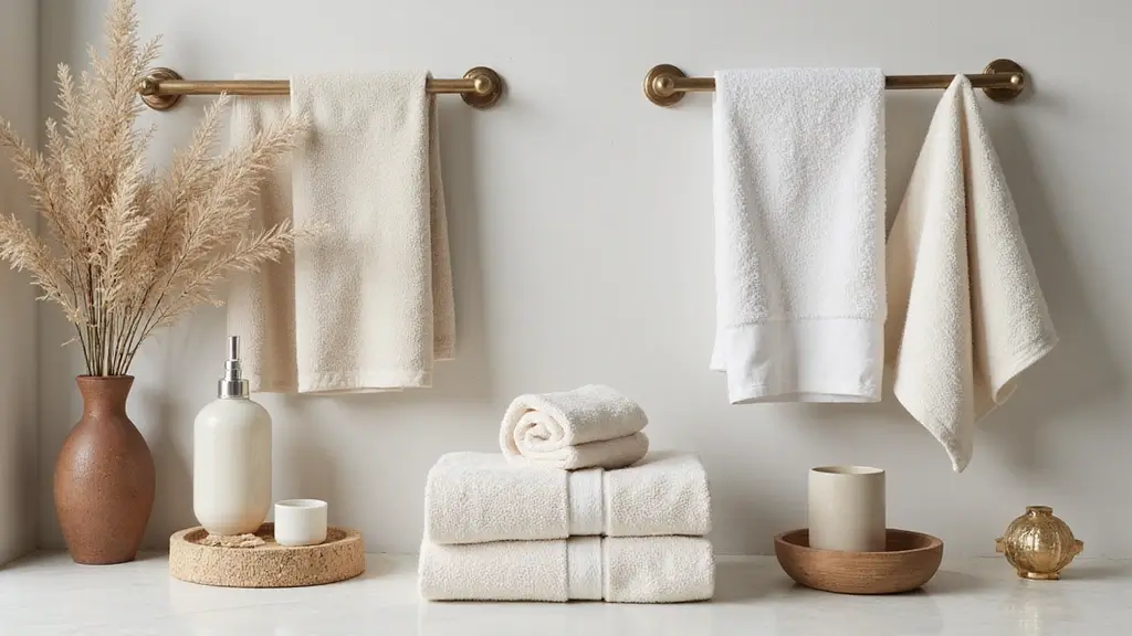 28 Bathroom Hand Towel Ideas That Look Luxurious