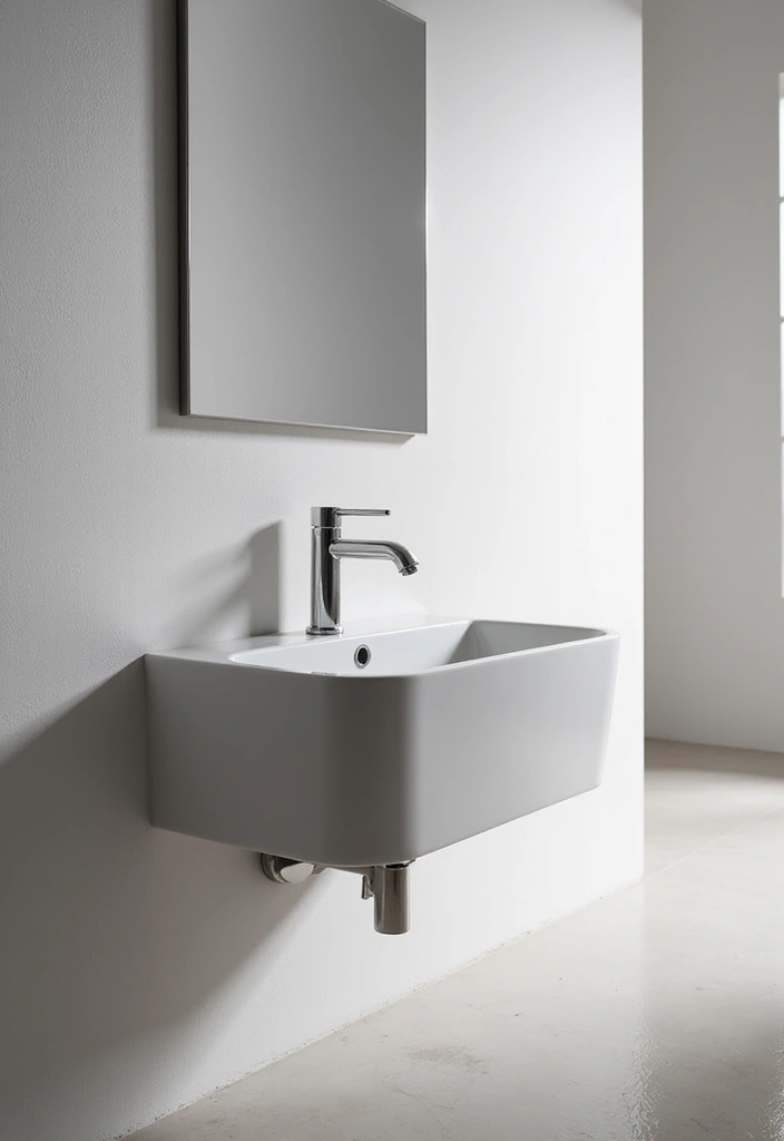 28 Bathroom Nook Ideas That Add Functionality - 5. Wall-Mounted Faucets