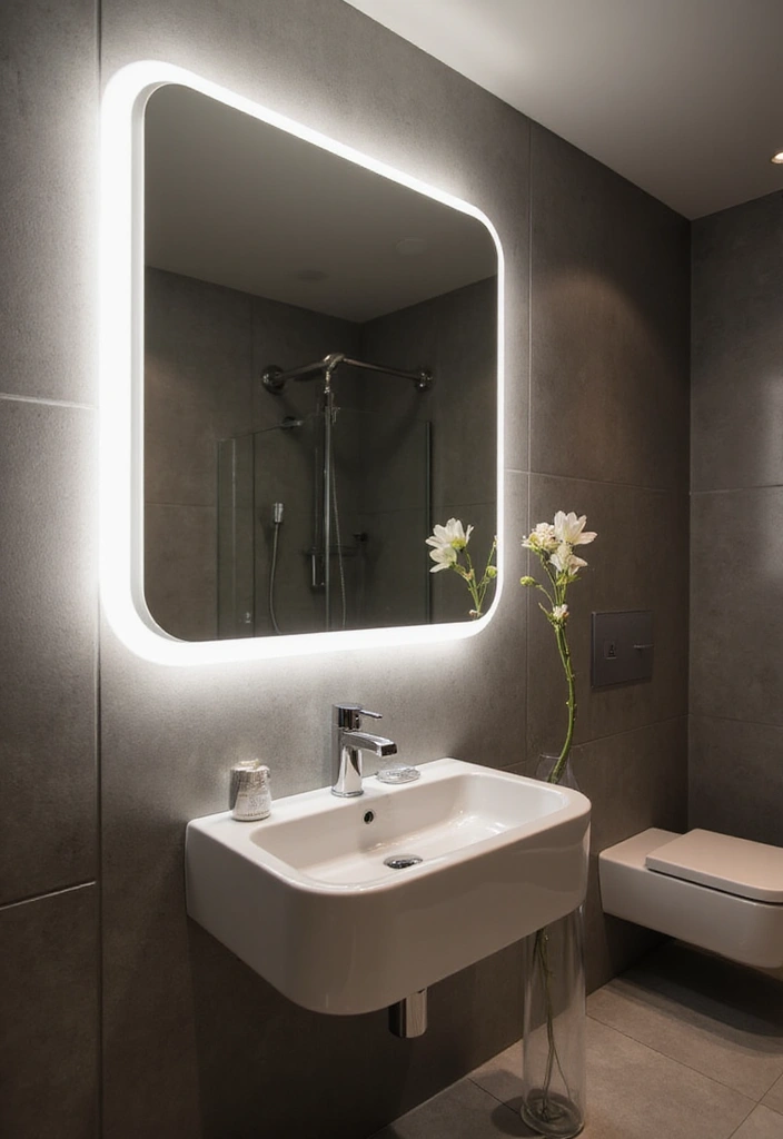 28 Bathroom Nook Ideas That Add Functionality - 9. Smart Mirrors