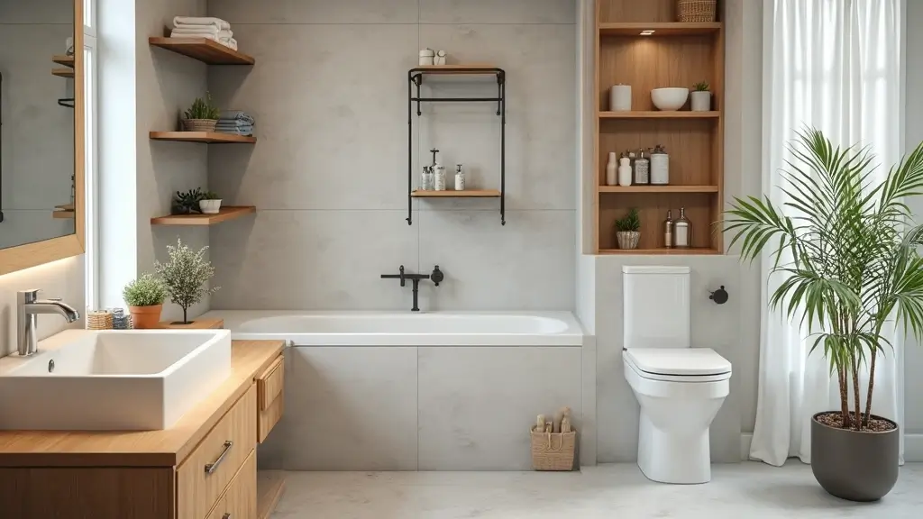 28 Bathroom Nook Ideas That Add Functionality