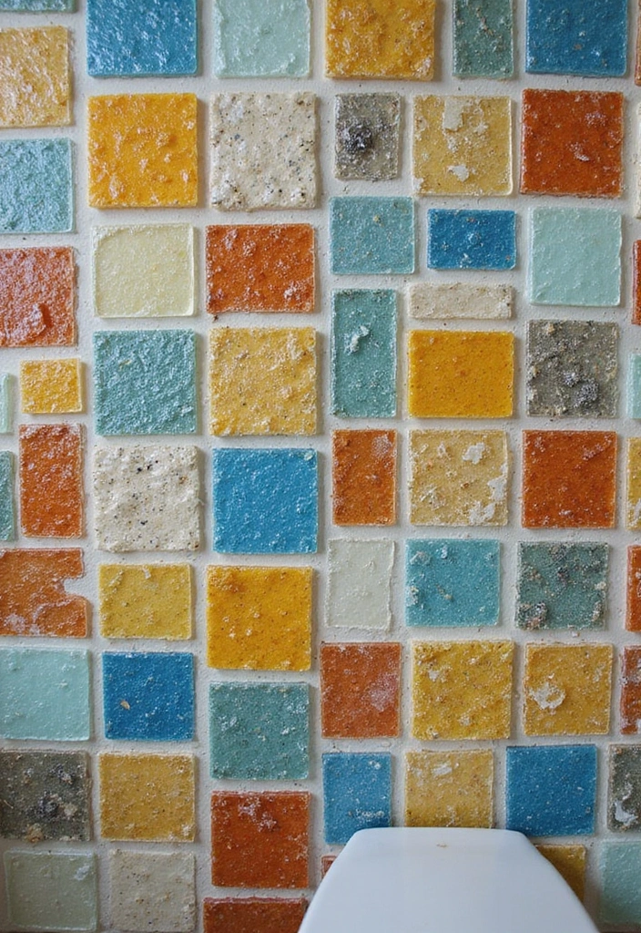 28 Bathroom Tile Ideas Floor Design Trends For 2024 - 1. Recycled Glass Tiles