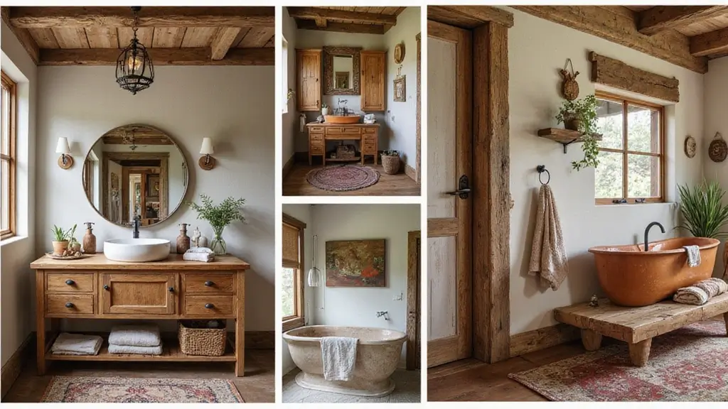 28 Boho Western Bathroom Ideas With Rustic Flair