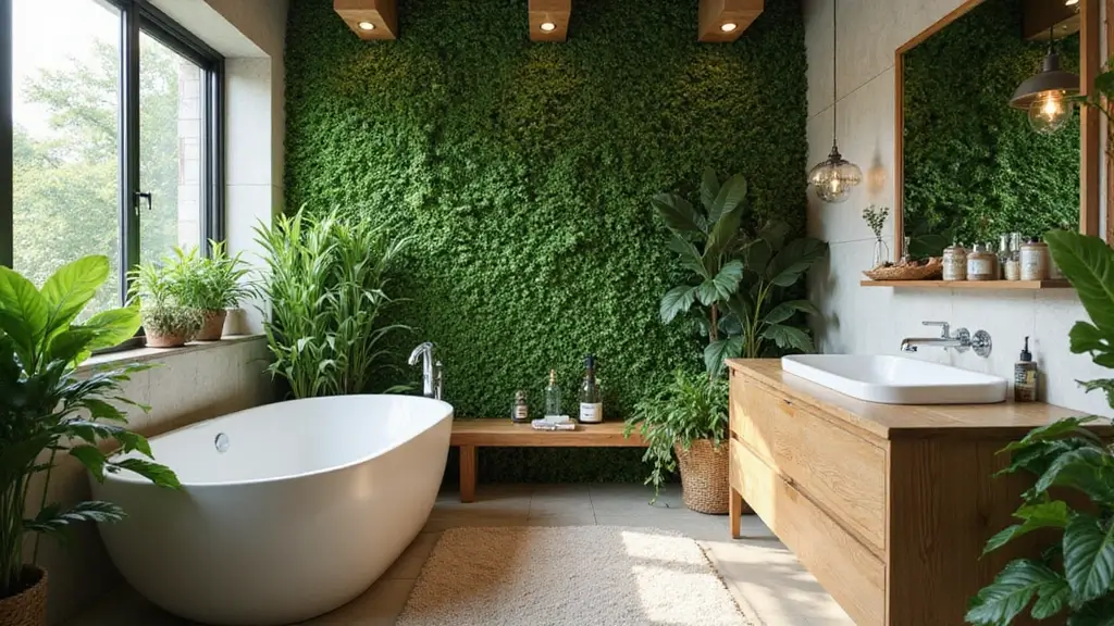 28 Green Wall Bathroom Ideas That Feel Natural