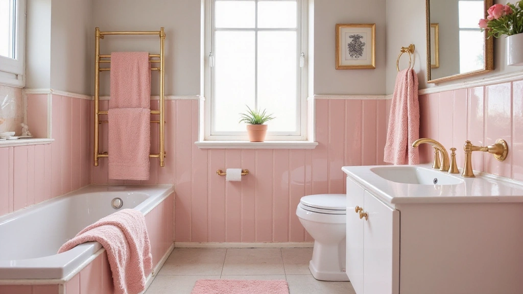 28 Small Bathroom Ideas Pink And Elegant