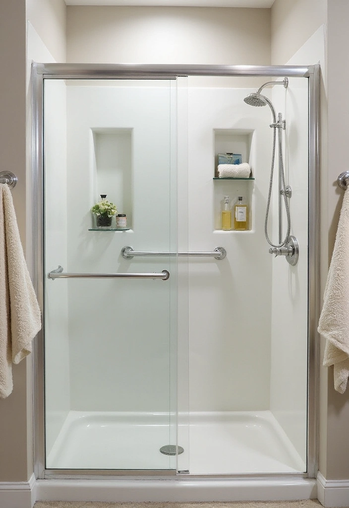 28 Walk In Bathroom Showers That Redefine Luxury - 28. Functional Accessories