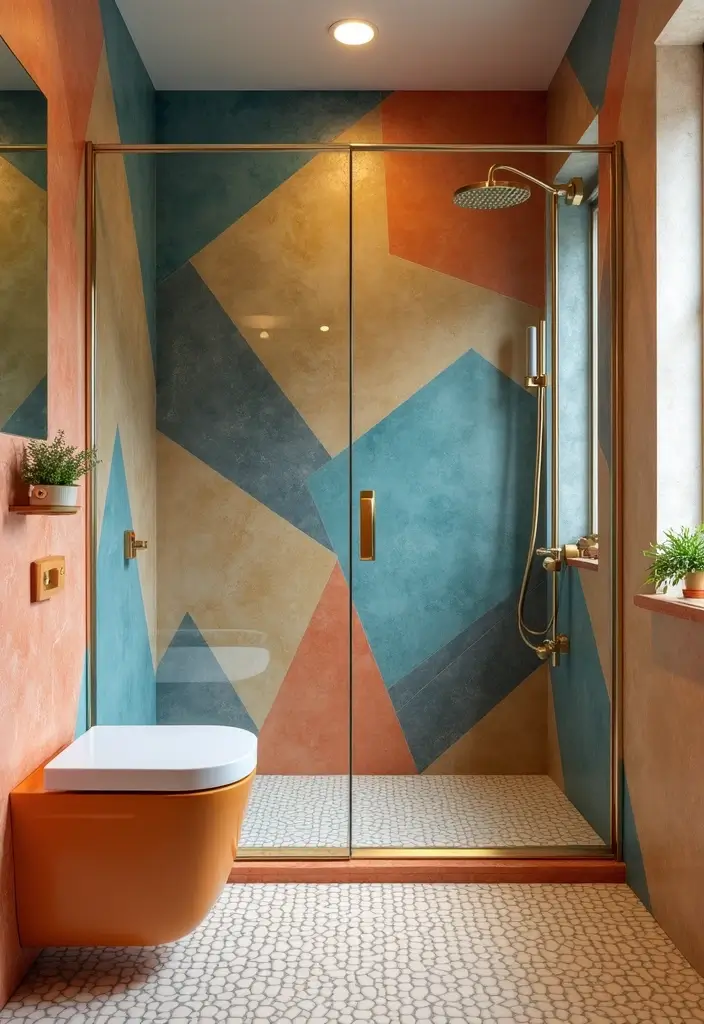 28 Walk In Bathroom Showers That Redefine Luxury - 3. Bold Statements
