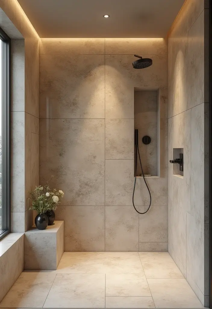 28 Walk In Bathroom Showers That Redefine Luxury - 9. Textured Walls