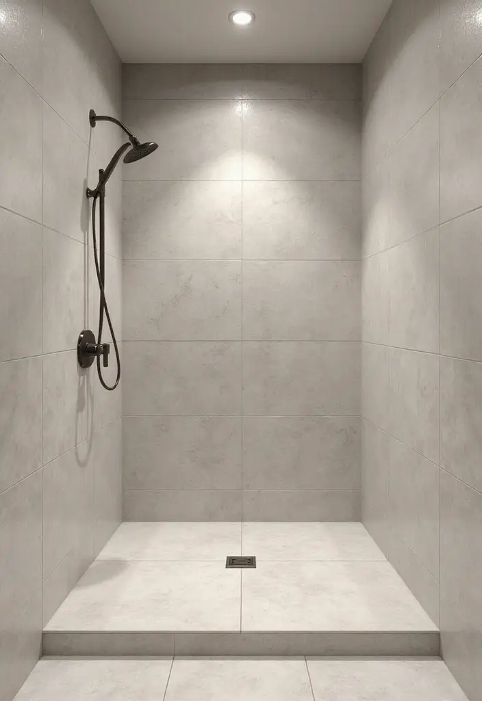 29 Bathroom Shower Tile Ideas That Feel Modern - 27. Understated Elegance