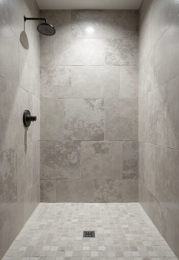 29 Bathroom Shower Tile Ideas That Feel Modern - 3. Textured Ceramic Tiles