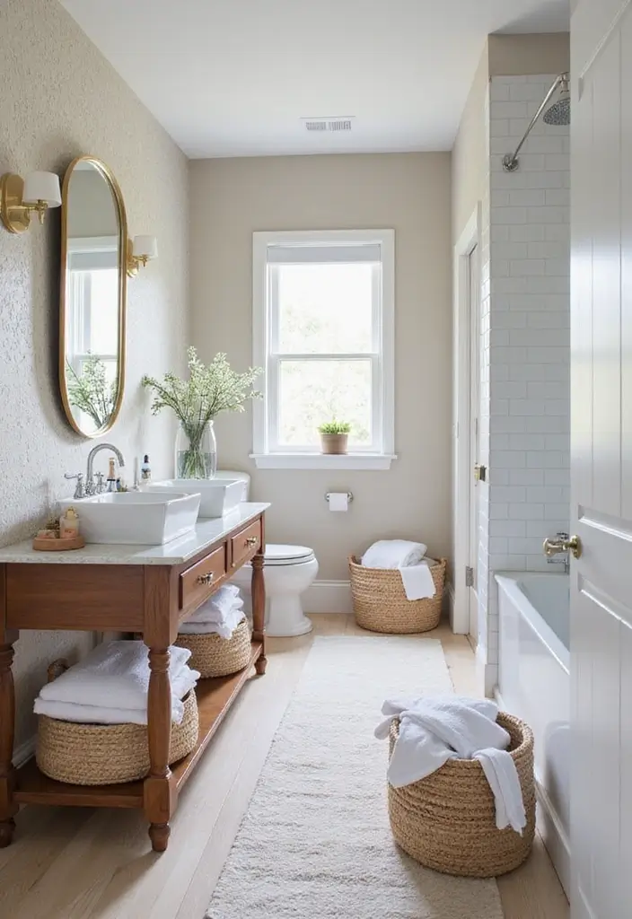 29 Ensuite Bathroom Ideas Master Bedrooms With Luxury Touch - 13. Stylish Accessories and Textiles