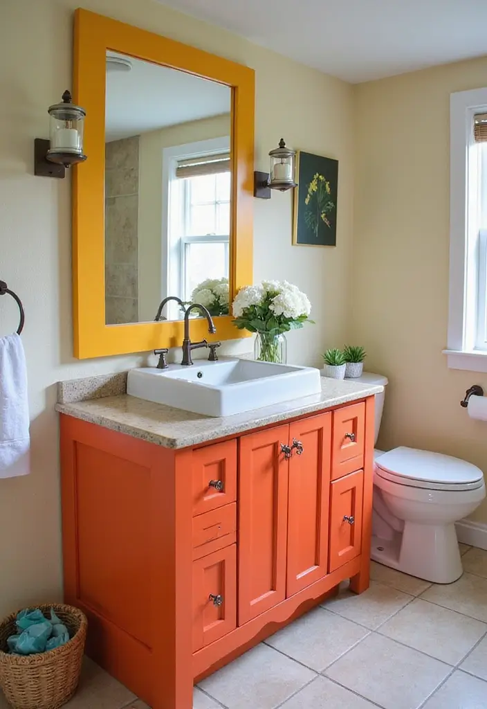 29 Ensuite Bathroom Ideas Master Bedrooms With Luxury Touch - 16. Colorful Vanity Designs