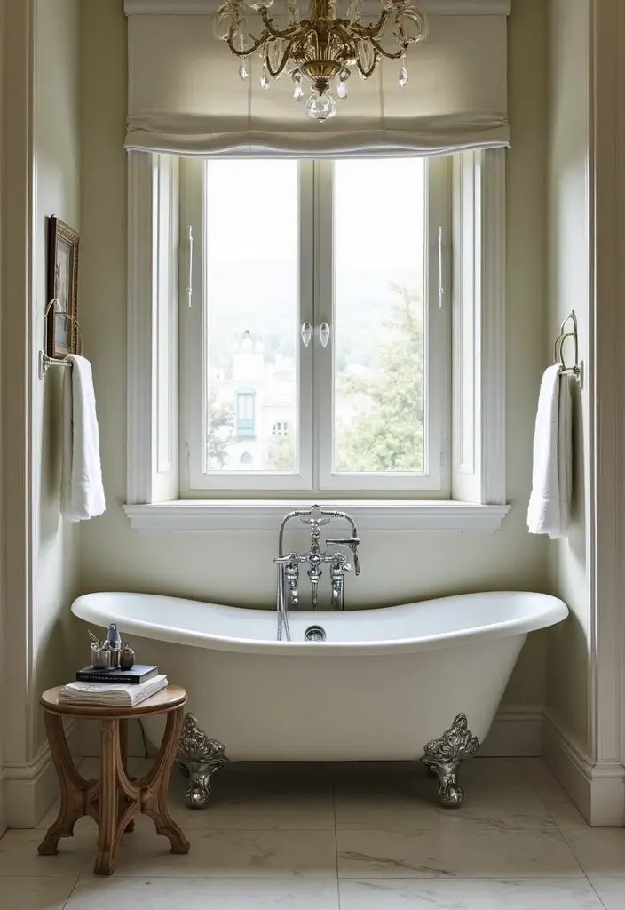 29 Ensuite Bathroom Ideas Master Bedrooms With Luxury Touch - 21. Vintage Fixtures