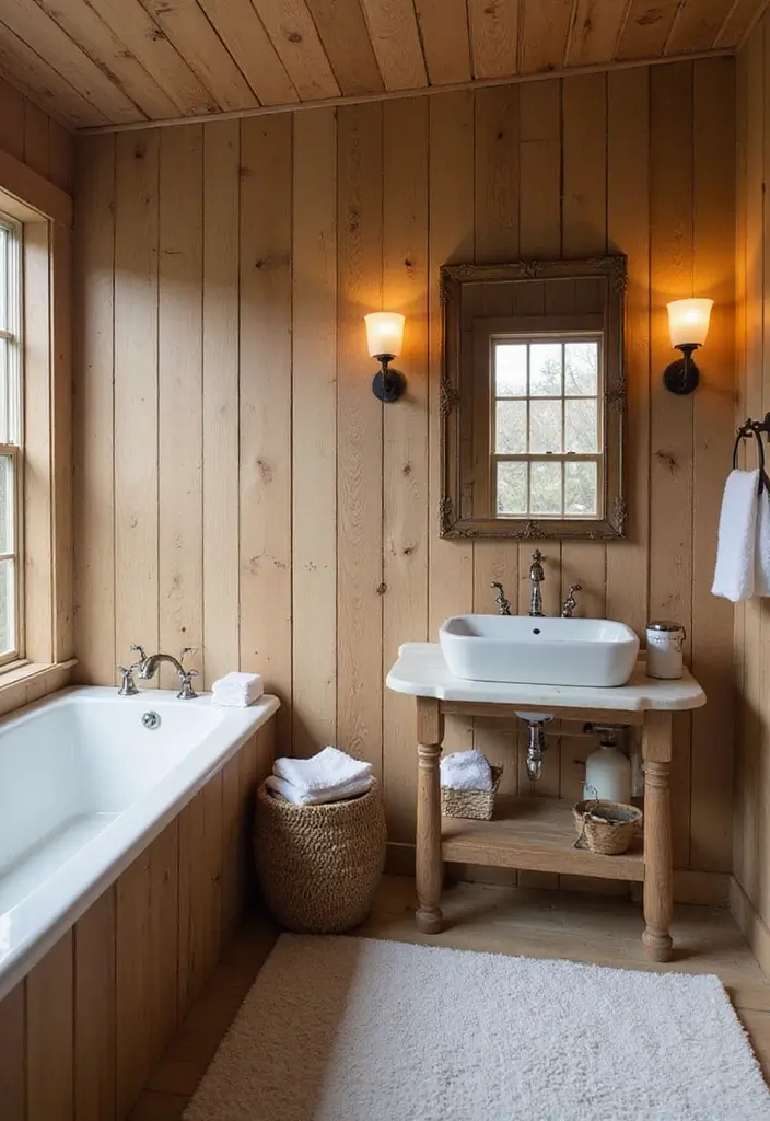 29 Ensuite Bathroom Ideas Master Bedrooms With Luxury Touch - 6. Cozy Cottage Charm