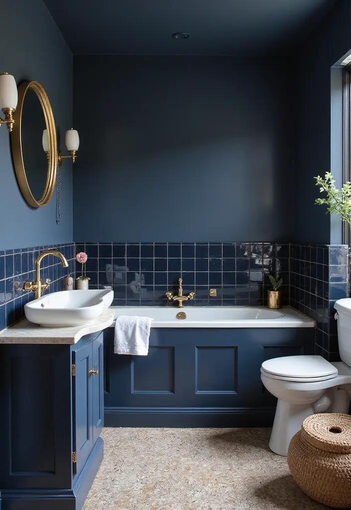 29 Navy Blue And Gold Bathroom Designs That Exude Luxury - Conclusion