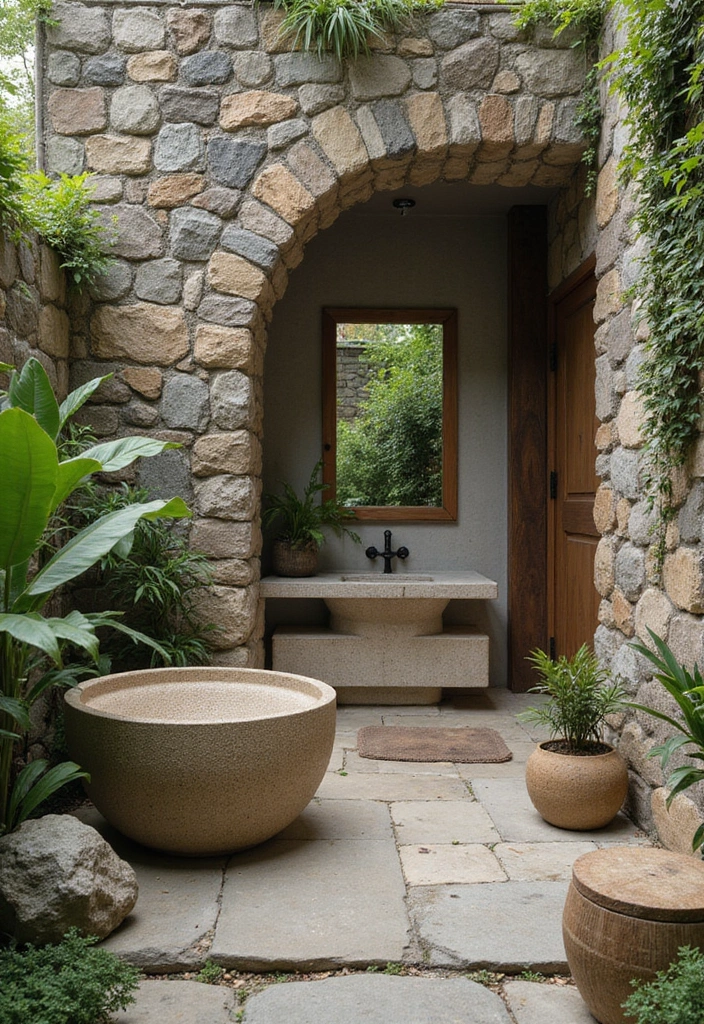 29 Sims 4 CC Bathroom Set Ideas For Builders - 22. Outdoor-Inspired Design