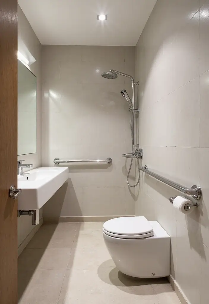 29 Sims 4 CC Bathroom Set Ideas For Builders - 23. Stylish Accessibility