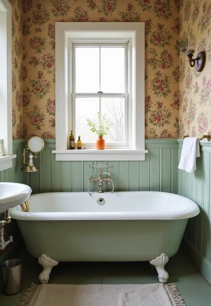 29 Sims 4 CC Bathroom Set Ideas For Builders - 4. Vintage Charm