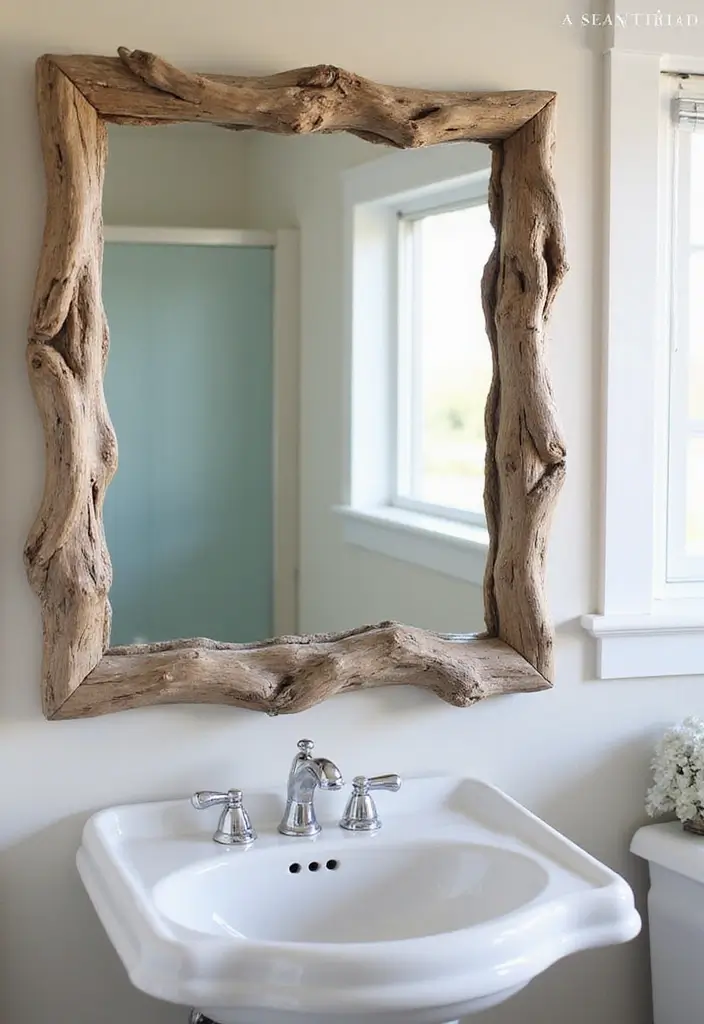 29 Under The Sea Bathroom Ideas For Kids And Adults - 15. Under-the-Sea Mirrors