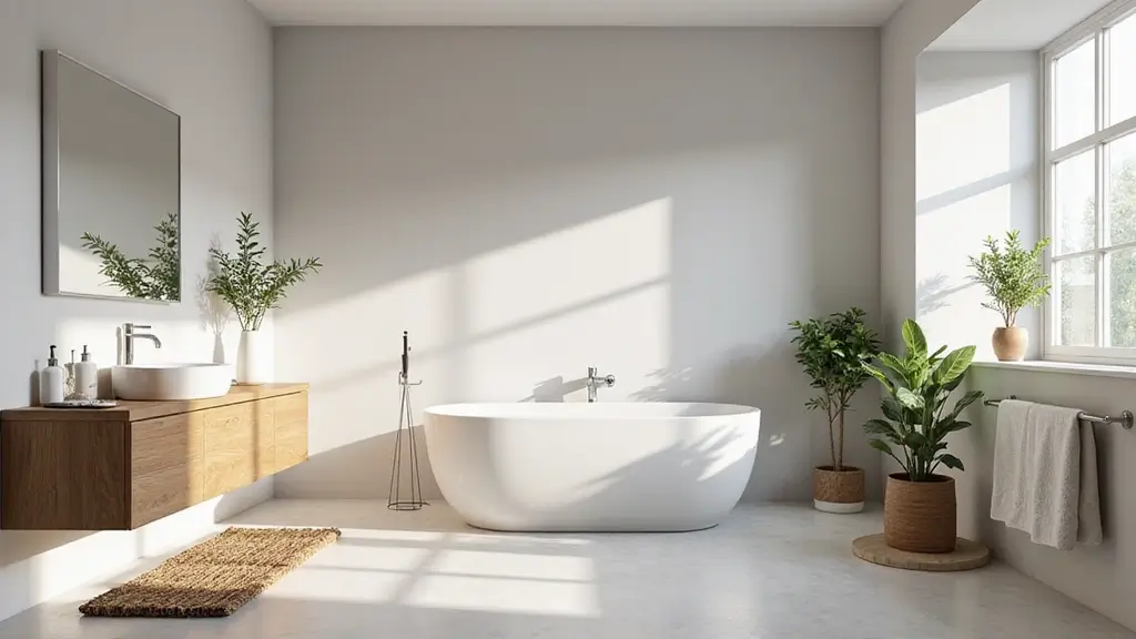 29 White And Wood Bathroom Ideas That Feel Warm