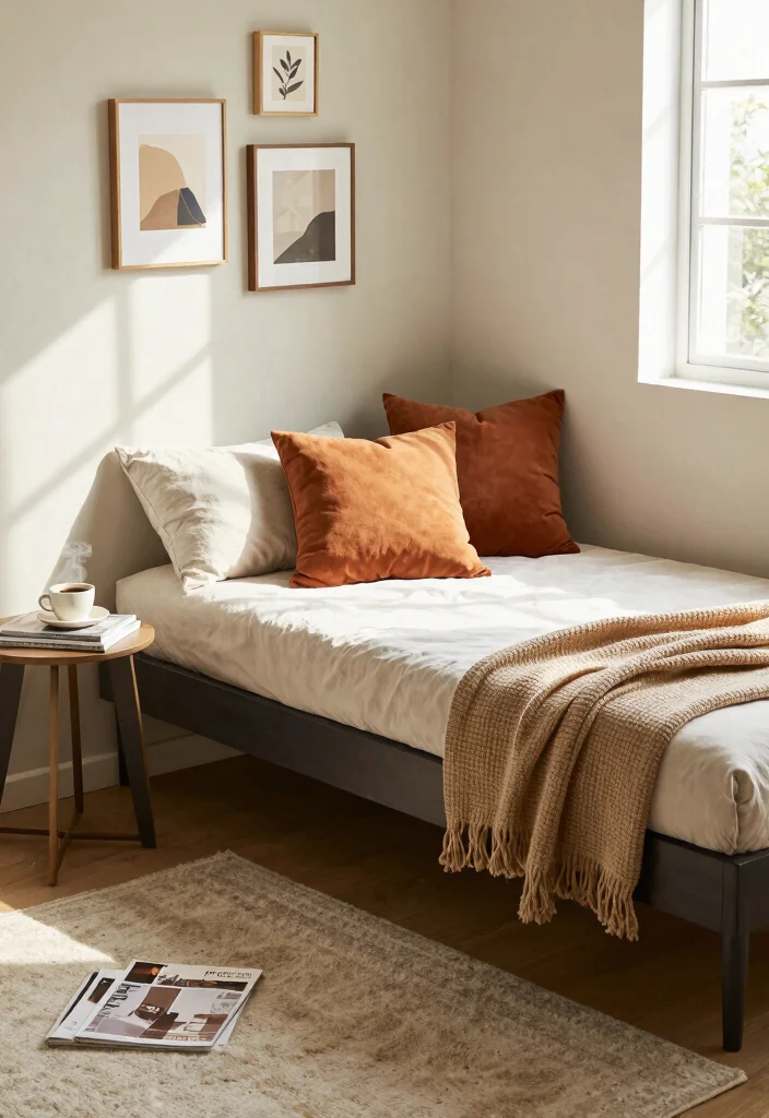 15 Bedroom Sitting Area Small Cozy Corner Ideas - 2. Daybed Delight 1