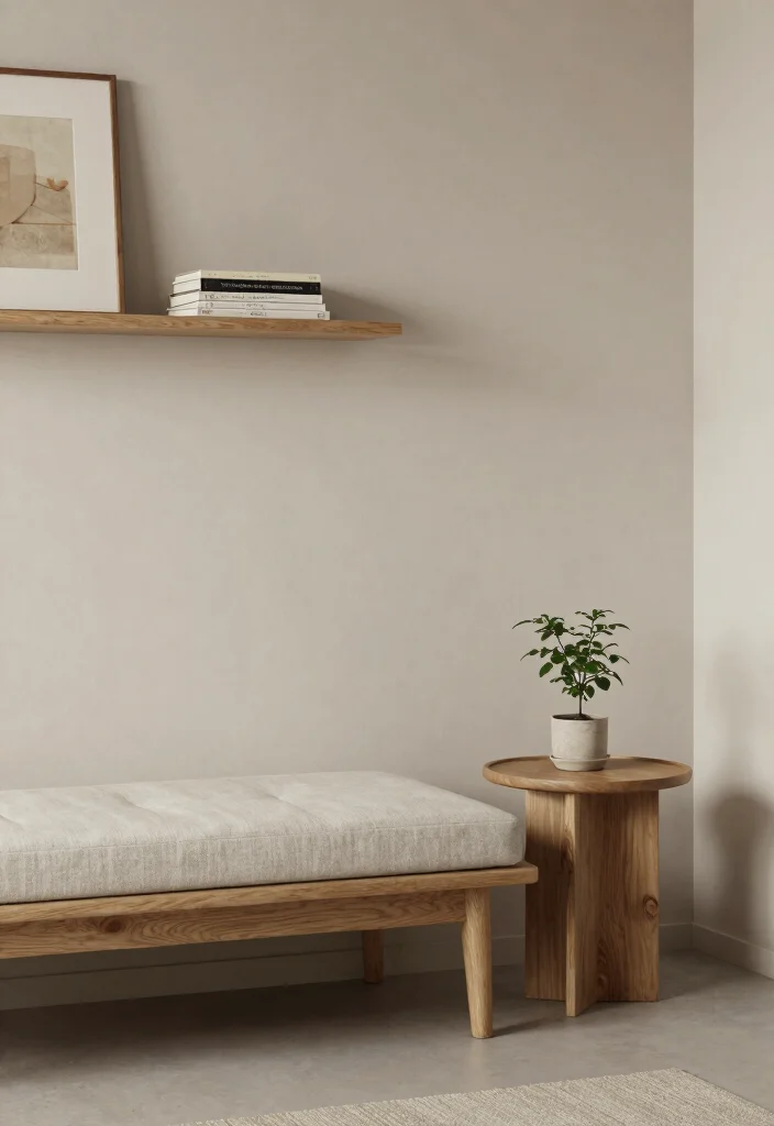 15 Bedroom Sitting Area Small Cozy Corner Ideas - 3. Minimalist Serenity 1