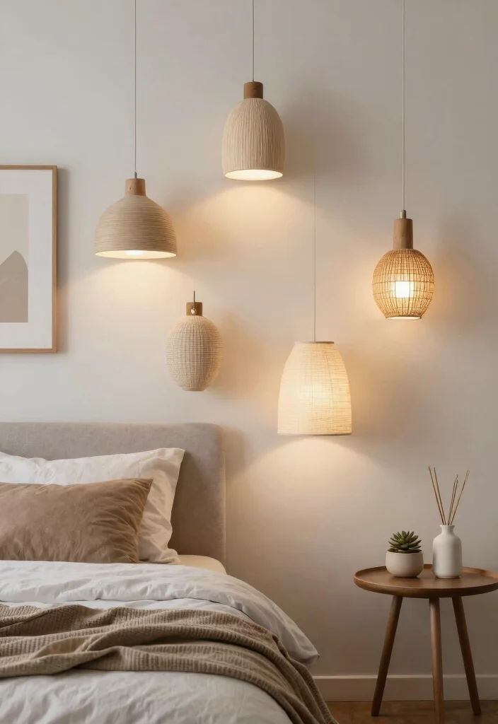 15 Bedroom Wall Lights Above Bed Ideas Modern Cozy Lighting - 10. Unique Handmade Wall Lamps 1