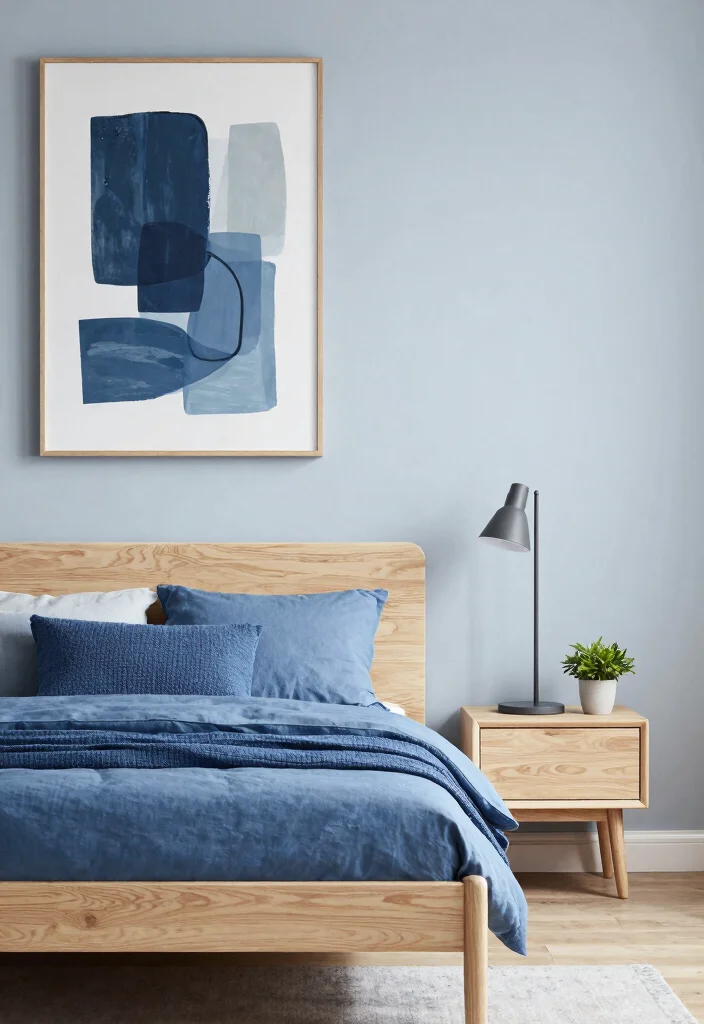 15 Blue Bedroom Ideas for Boys: Cool, Fun Style - 6. Modern Minimalism 1