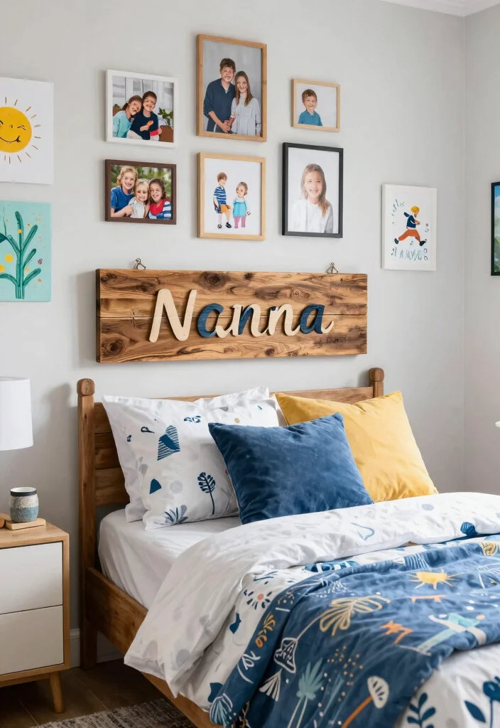 15 Farm Bedroom Ideas for Boys Cozy Country Style - 10. Personalized Decor 1