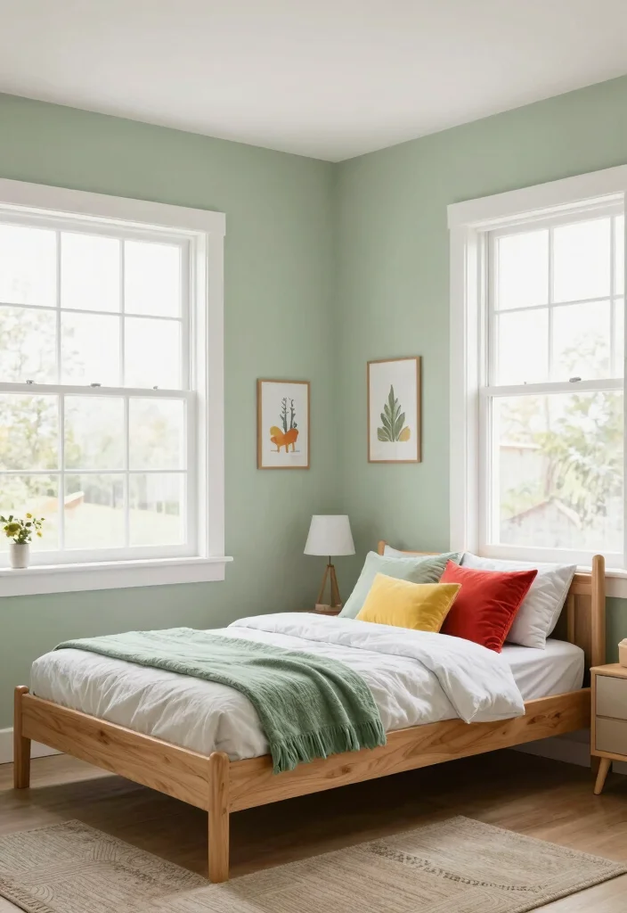 15 Farm Bedroom Ideas for Boys Cozy Country Style - 6. Nature-Inspired Color Palette 1