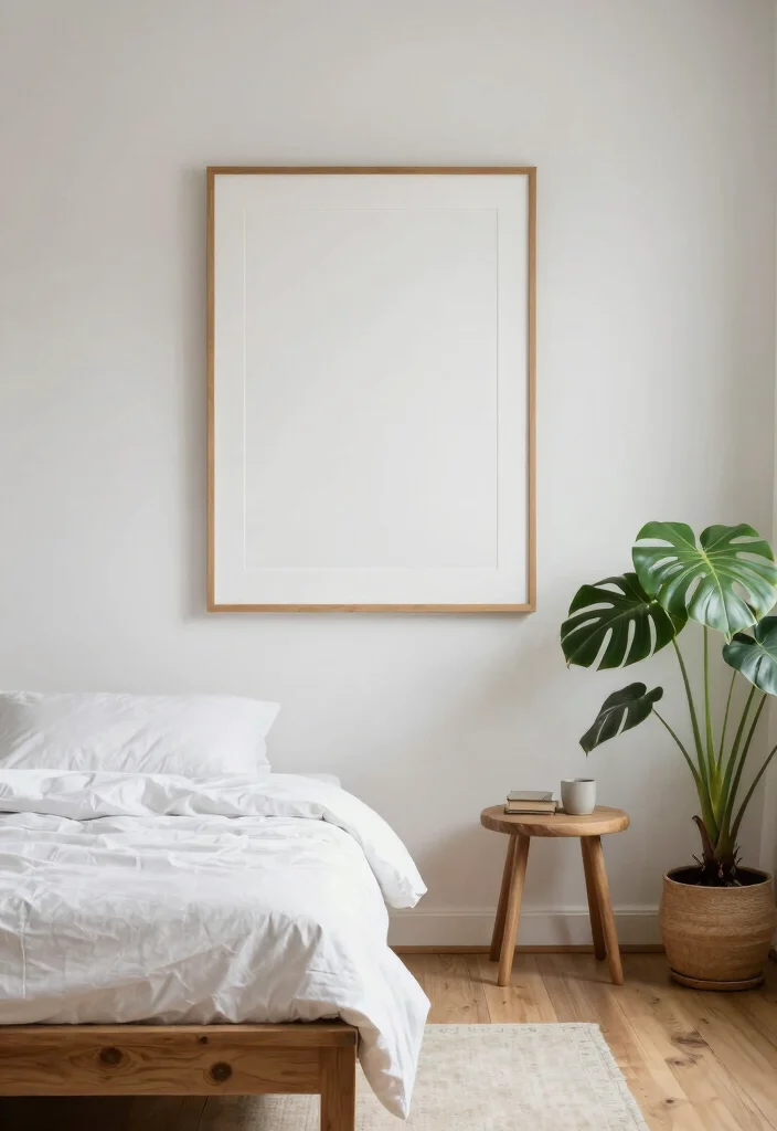 15 Small Rustic Bedroom Ideas Warm Cozy Charm - 15. Opt for Minimal Decor 1