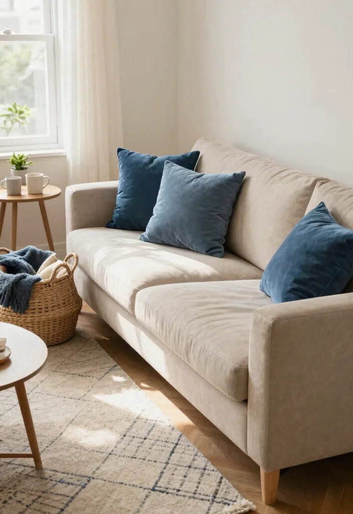 15 Small Sofa Living Room Ideas for Cozy Studio Apartments - 1. L-Shaped Sofas for Maximum Flexibility 1