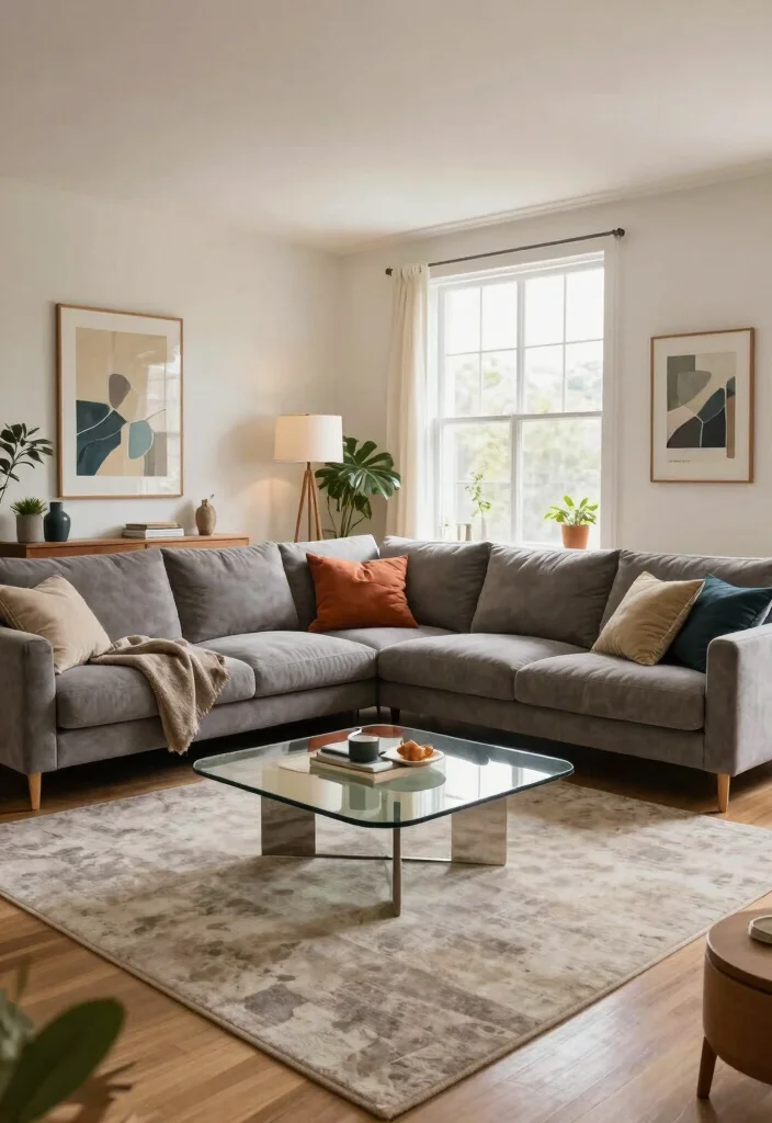 15 Sofa in Living Room Ideas: Classic Layout Inspiration - 3. Sectional Sofa Focus 1
