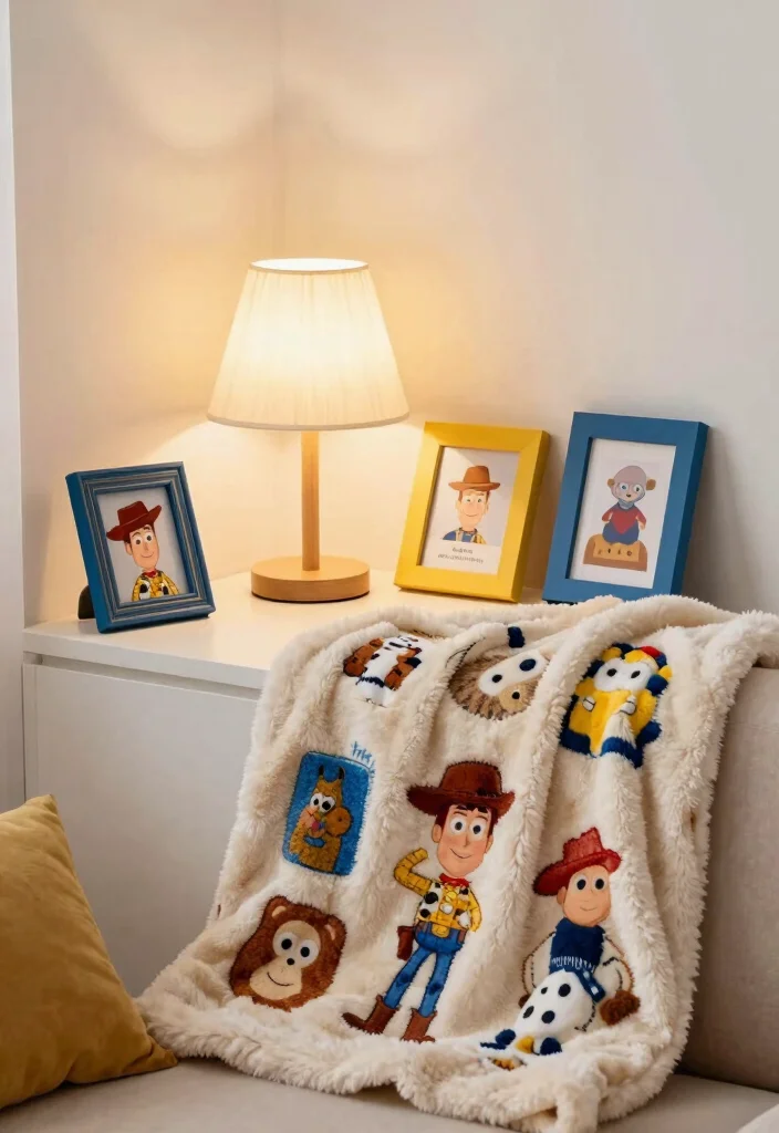 15 Toy Story Bedroom Ideas for a Fun and Playful Theme - 12. Toy Story Themed Accessories 1
