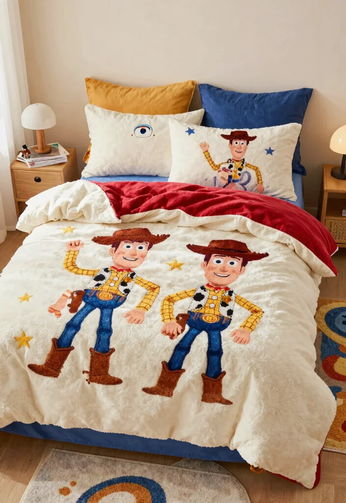 15 Toy Story Bedroom Ideas for a Fun and Playful Theme - 2. Toy Story Bedding Sets 1