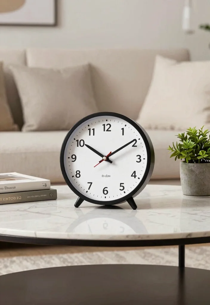 15 Wall Clock Decor Living Room Ideas Functional Style - 14. Clocks as Centerpieces 1
