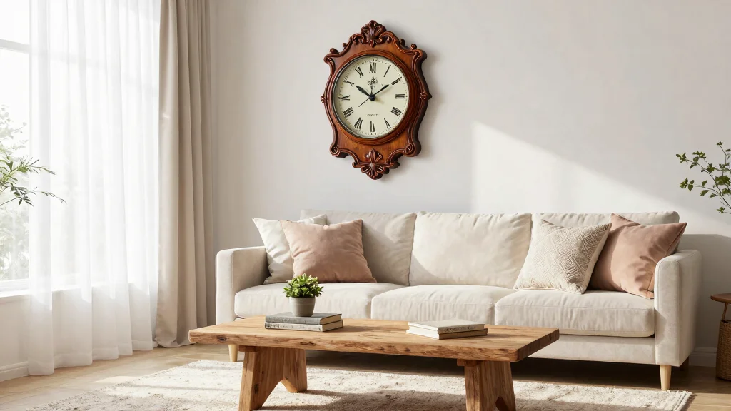 15 Wall Clock Decor Living Room Ideas Functional Style