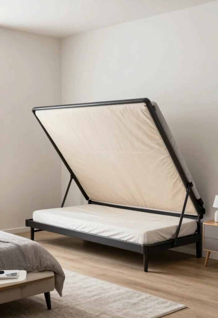 16 Bedroom Into Closet Ideas: Clever Space Transformations - 9. Consider a Murphy Bed for Extra Space 1