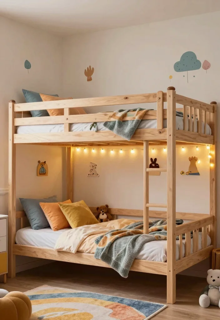 16 Bedroom With Two Beds Ideas: Shared Practical Comfort - 1. Bunk Bed Bonanza 1