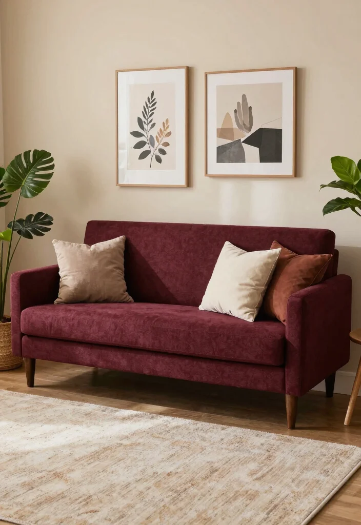 16 Bench Sofa Living Room Ideas: Modern Multi-Use Seating - 12. Accent Pieces: Utilizing Bench Sofas as Decor 1